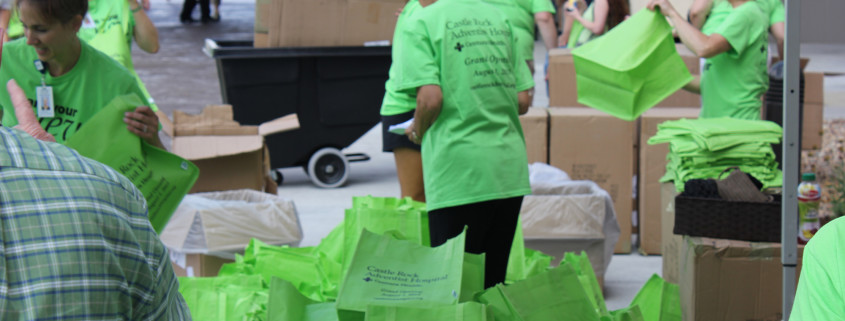 Green Bags and Shirts