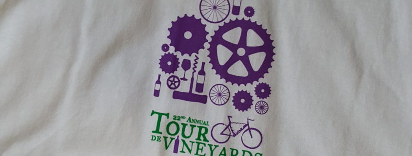 White Tour de Vineyards Shirt