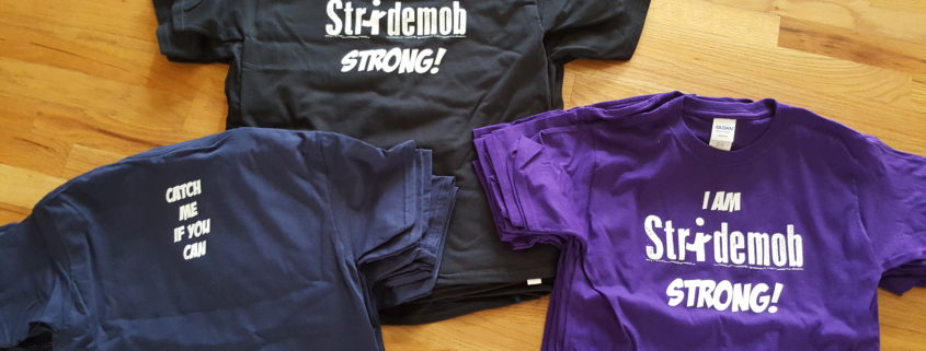 Stridemob Colored Shirts
