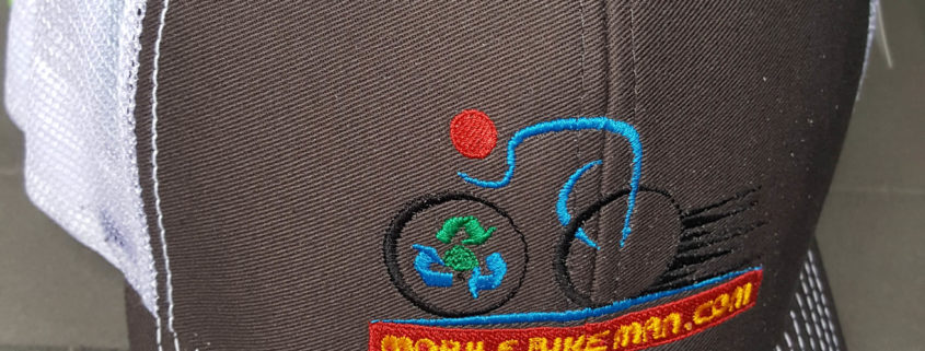 Mobile Bike Man Hat
