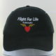 Black Fight for Life Hat